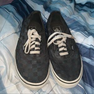 Checkered Vans